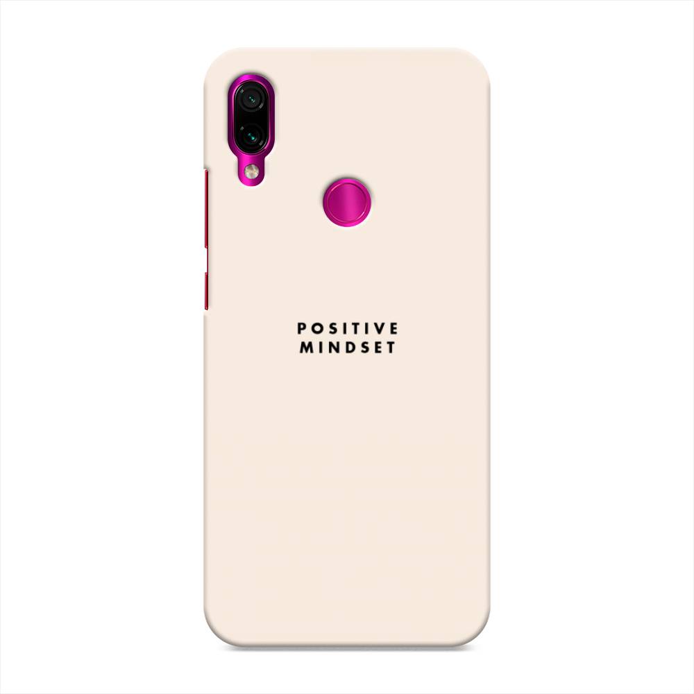 

Пластиковый чехол "Позитивное мышление" на Xiaomi Redmi Note 7, 34720-5