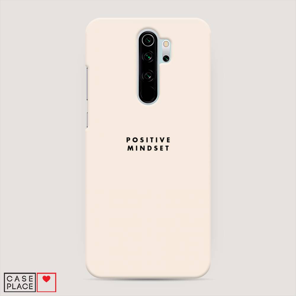 фото Пластиковый чехол "позитивное мышление" на xiaomi redmi note 8 pro awog