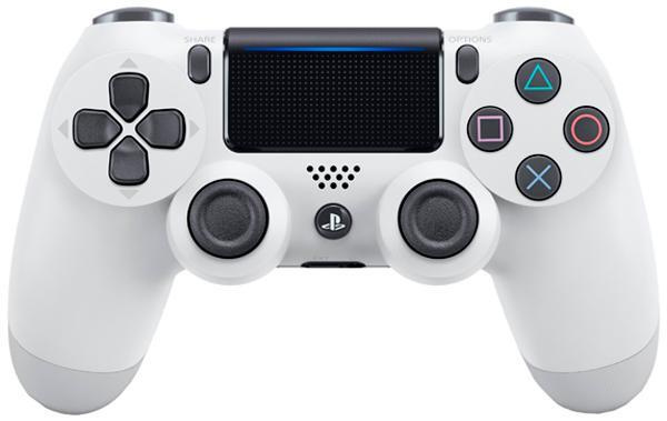 фото Беспроводной геймпад dualshock 4 v2 для playstation 4 / ps4 white nobrand