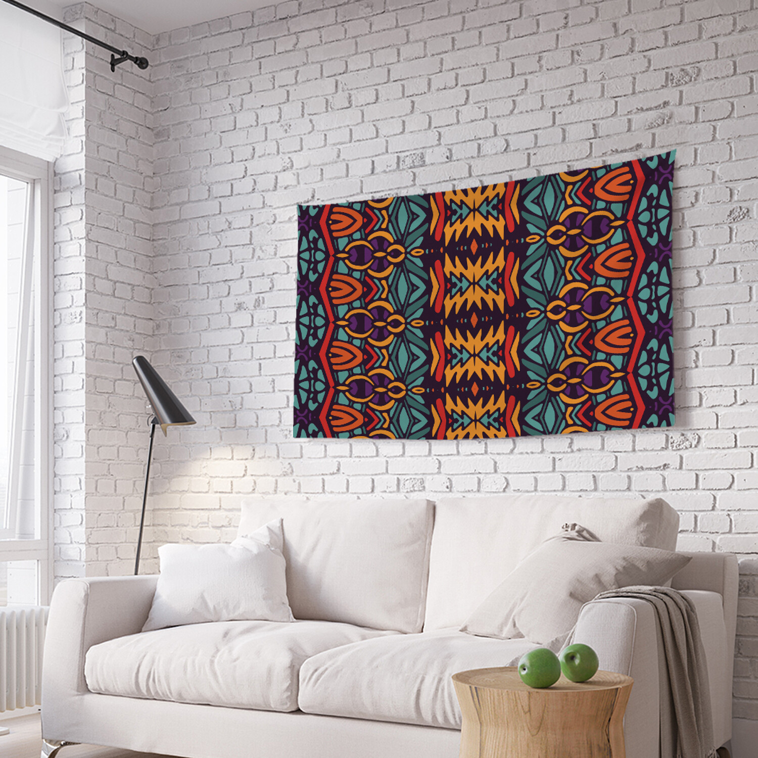 

Горизонтальное фотопанно на стену JoyArty "Вертикальный орнамент" из ткани 150х200 см, Вертикальный орнамент