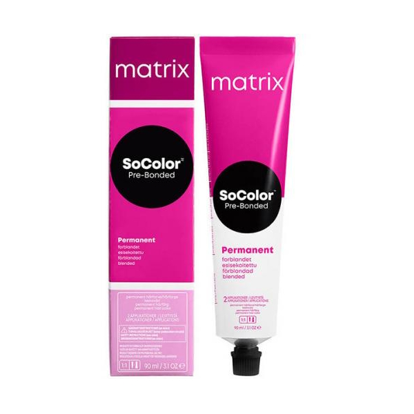 Краситель Matrix SoColor Pre-Bonded 5RR+ светлый шатен глубокий красный+ 5.55+ 90 мл