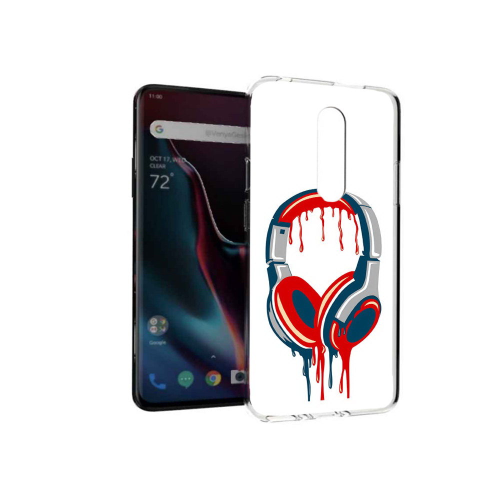 

Чехол MyPads Tocco для OnePlus 7 Pro не делай громко (PT139735.130.517), Прозрачный, Tocco