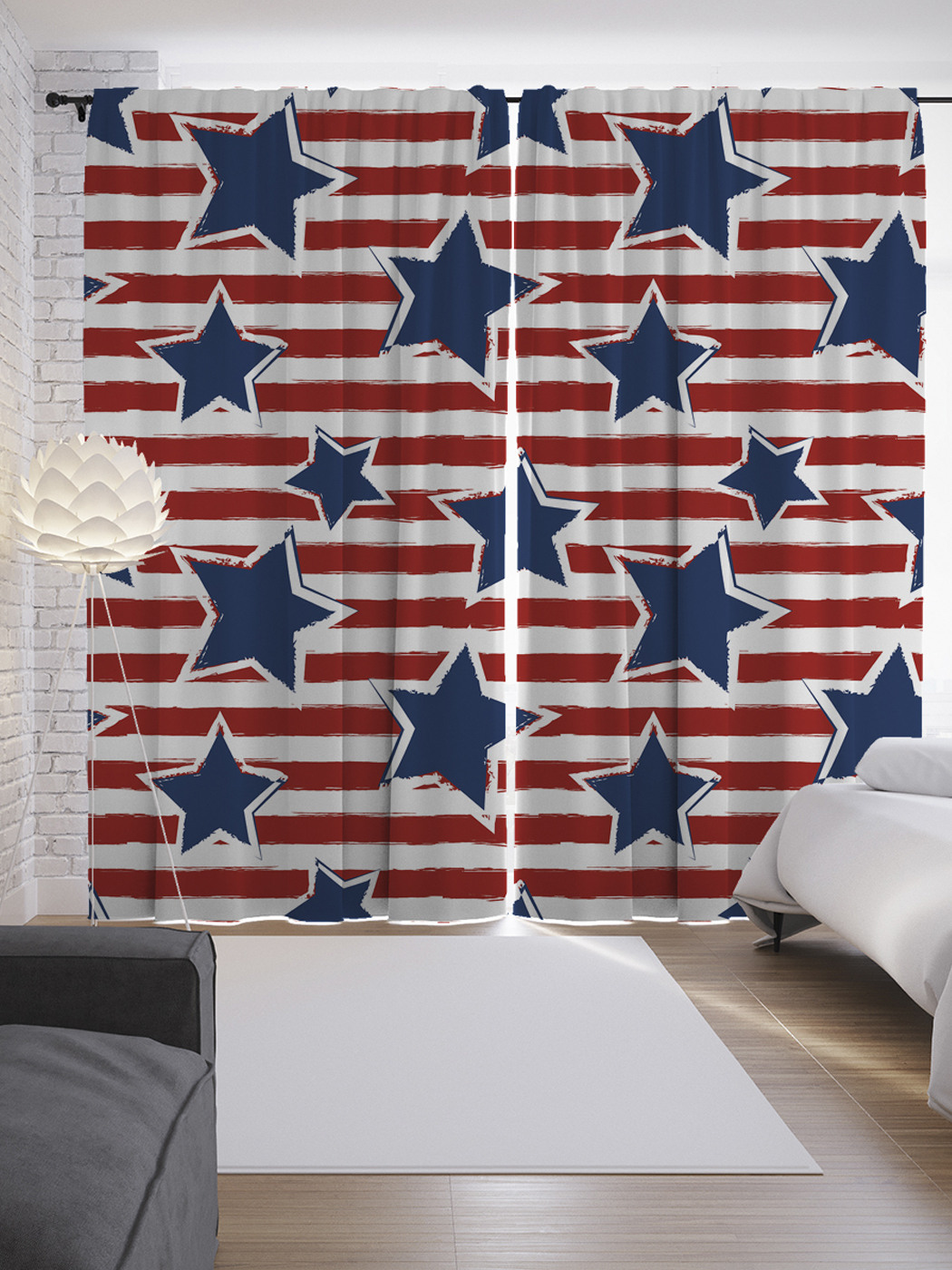 

Шторы JoyArty с фотопечатью "Привлекательные звезды" из сатена, 290х265 см, Привлекательные звезды