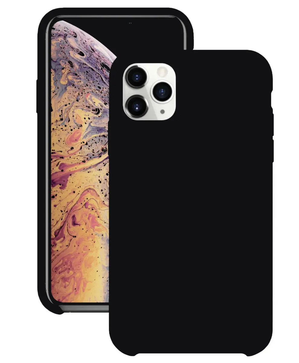 фото Чехол для apple iphone 11 pro silicone case (черный) storex24