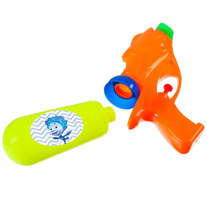 Водный пистолет игрушечный «Водная Фикси Пулялка», ФИКСИКИ, цвет МИКС водный пистолет мал да удал ранец баллон фиксики