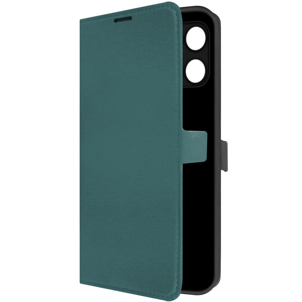 

Чехол-книжка Krutoff Eco Book для Honor X6a зелёный опал, Зеленый