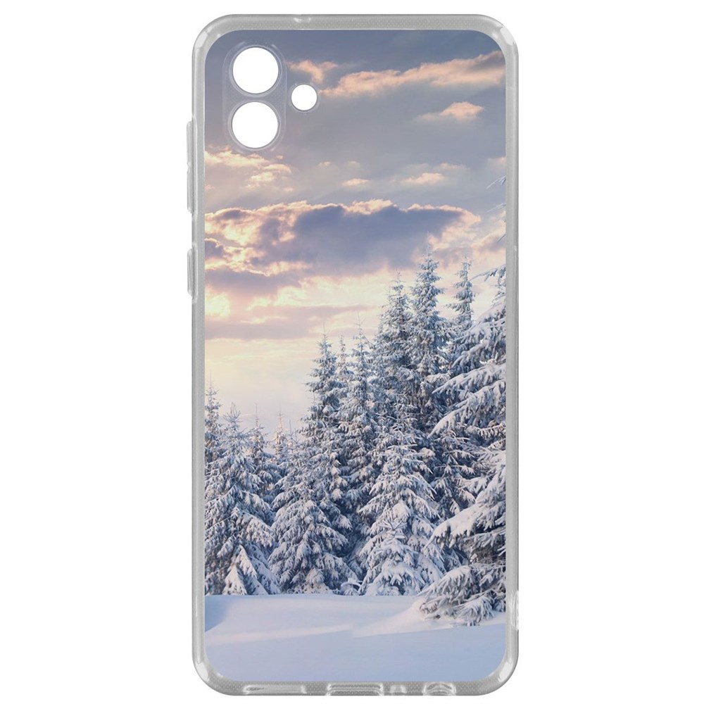 

Чехол-накладка Krutoff Clear Case Снежный пейзаж для Samsung Galaxy A04 (A045)