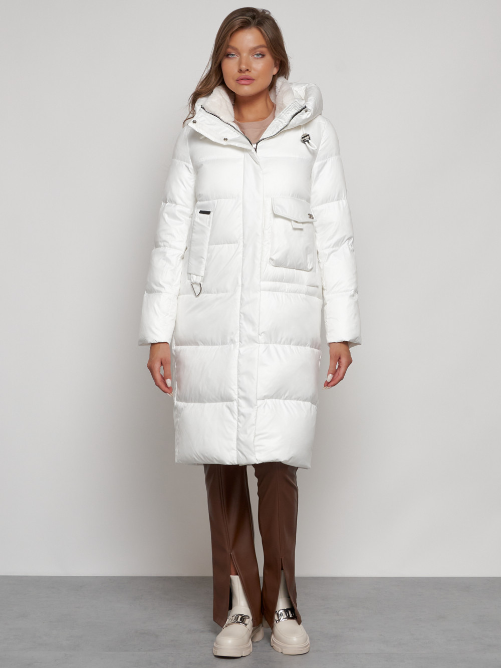Пальто женское MTFORCE 133127 белое XL