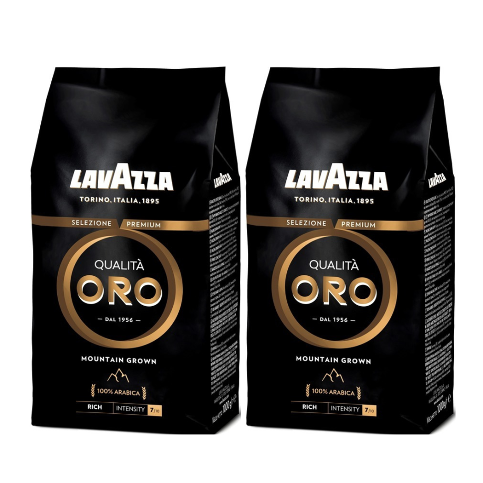 Кофе в зернах Lavazza Qualita ORO Mountain Grown, 1 кг х 2 шт