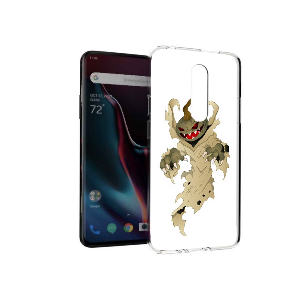 

Чехол MyPads Tocco для OnePlus 7 Pro призрак хэллоуина (PT139735.130.555), Прозрачный, Tocco