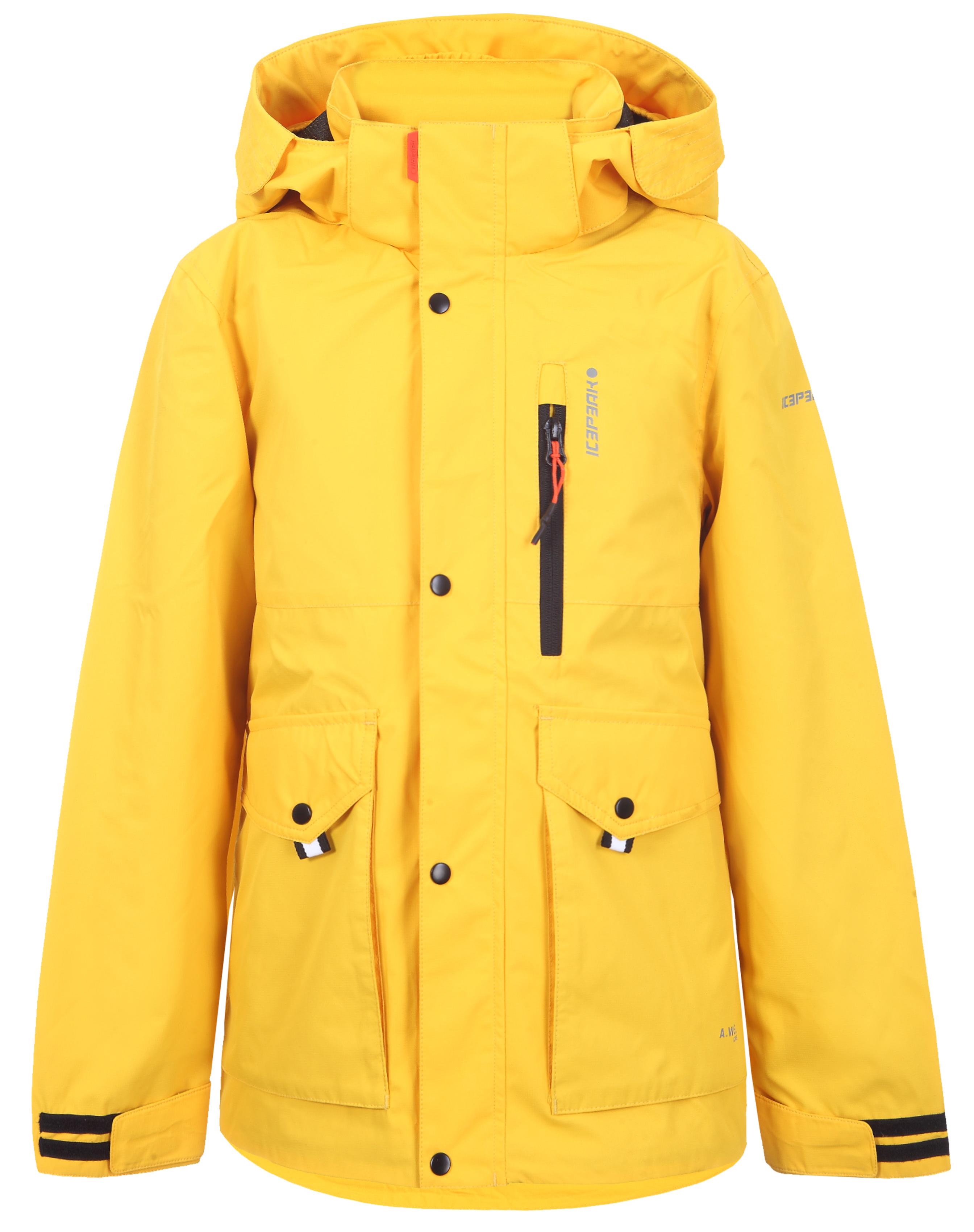 фото Куртка icepeak lawler jr yellow р. 140