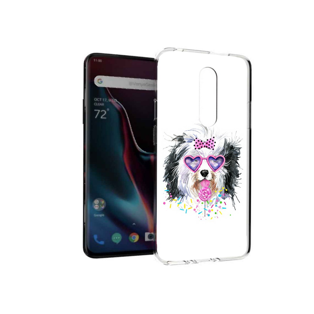

Чехол MyPads Tocco для OnePlus 7 Pro пушистик (PT139735.130.559), Прозрачный, Tocco