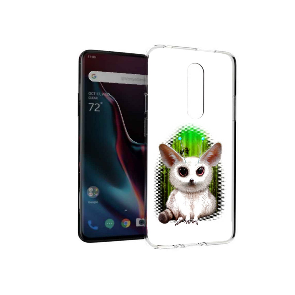 

Чехол MyPads Tocco для OnePlus 7 Pro пушистое животное (PT139735.130.560), Прозрачный, Tocco