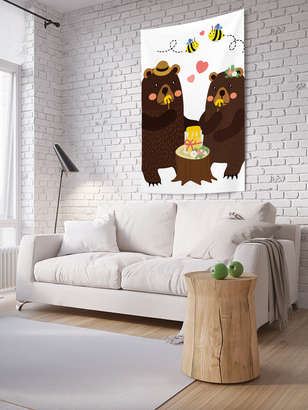 

Вертикальное фотопанно на стену JoyArty Праздничный обед 100x150 см, Праздничный обед