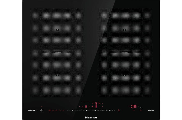 Встраиваемая варочная панель индукционная HISENSE I6456CB черный