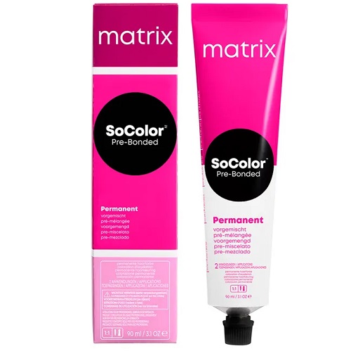 Краситель Matrix SoColor Pre-Bonded 4VA Шатен перламутрово-пепельный 4.21 90 мл matrix 5va краситель для волос тон в тон светлый шатен перламутрово пепельный socolor sync 90 мл