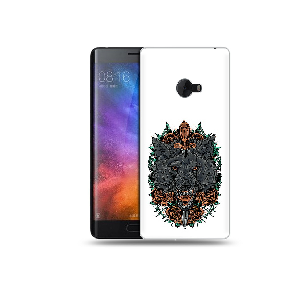 

Чехол MyPads Tocco для Xiaomi Mi Note 2 красивый злой волк (PT91960.333.409), Tocco