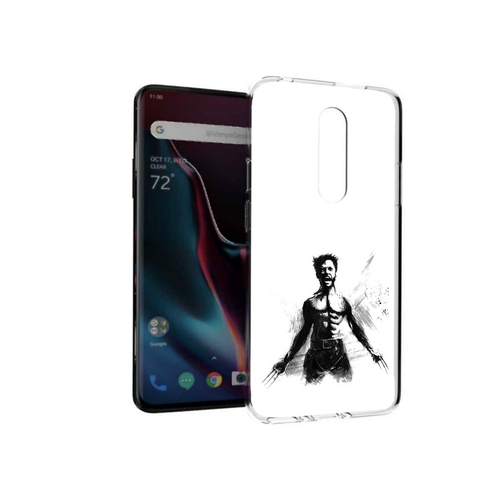 

Чехол MyPads Tocco для OnePlus 7 Pro росомаха (PT139735.130.587), Прозрачный, Tocco