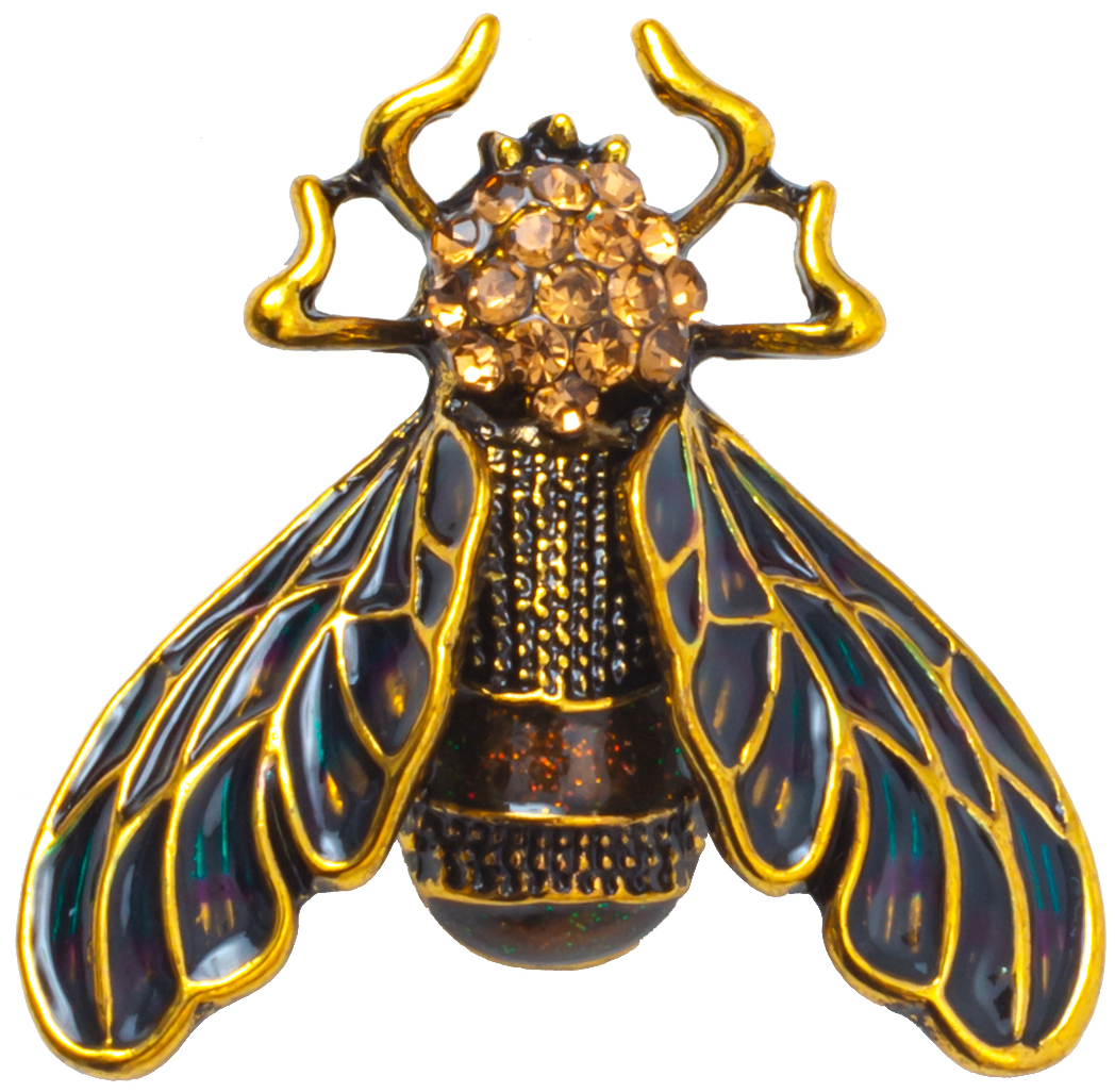 

Брошь из ювелирного сплава с кристаллом WowMan Jewelry RD003455470764, RD003455470764