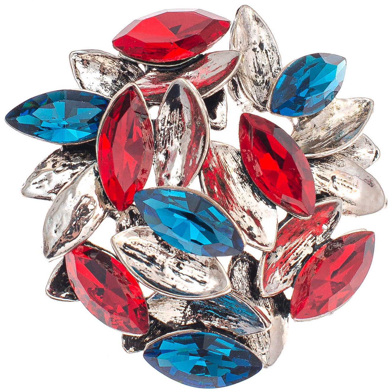 

Брошь из ювелирного сплава с кристаллом WowMan Jewelry RD003456032264SBLR, RD003456032264SBLR