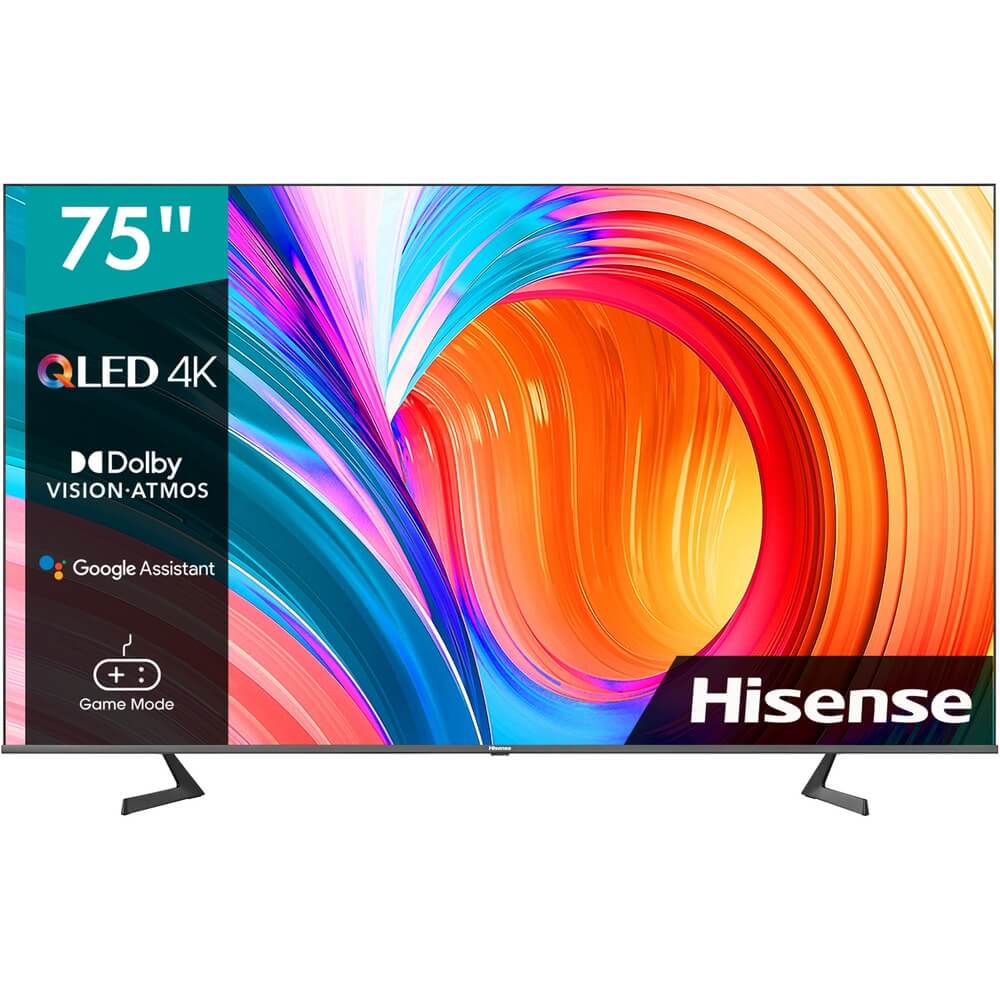 

Телевизор HISENSE 75A7GQ, 75"(190 см), UHD 4K, Серый, 75A7GQ