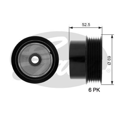 Шкив Gates OAP7101