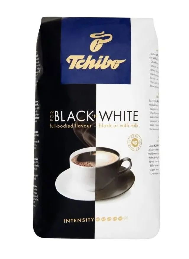 Кофе в зернах Tchibo Black And White, 1 кг