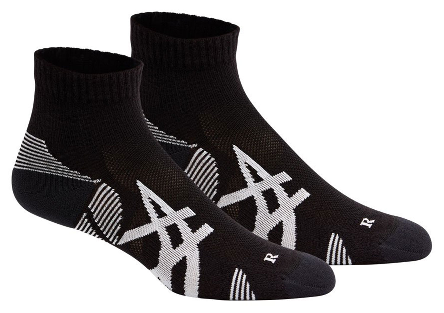 фото Носки мужские asics 2ppk cushioning sock черные 43-46