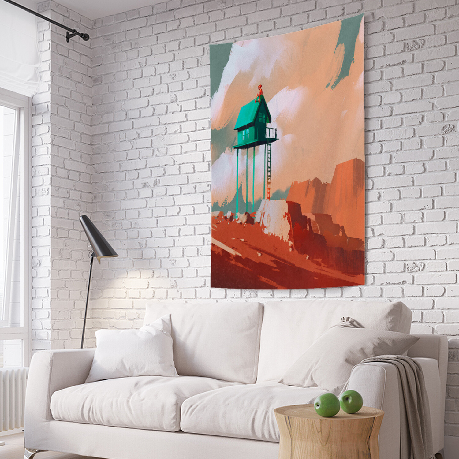 

Вертикальное фотопанно на стену JoyArty Наблюдательный дом 150x200 см, Наблюдательный дом