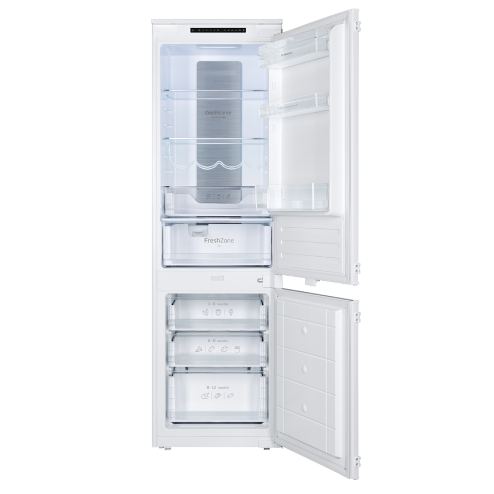 Встраиваемый холодильник Hansa BK307.2NFZC белый холодильник side by side hansa