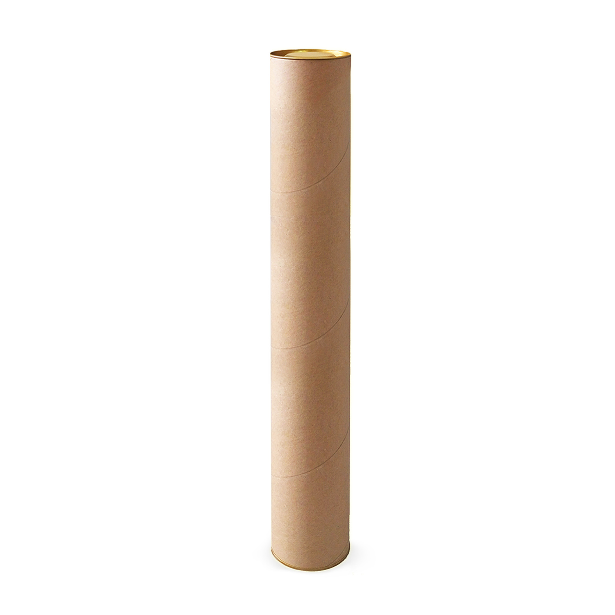 

Картонный тубус для чертежей арт. kraft73x450 "А2" размер 7.3 х 45 см, крафт