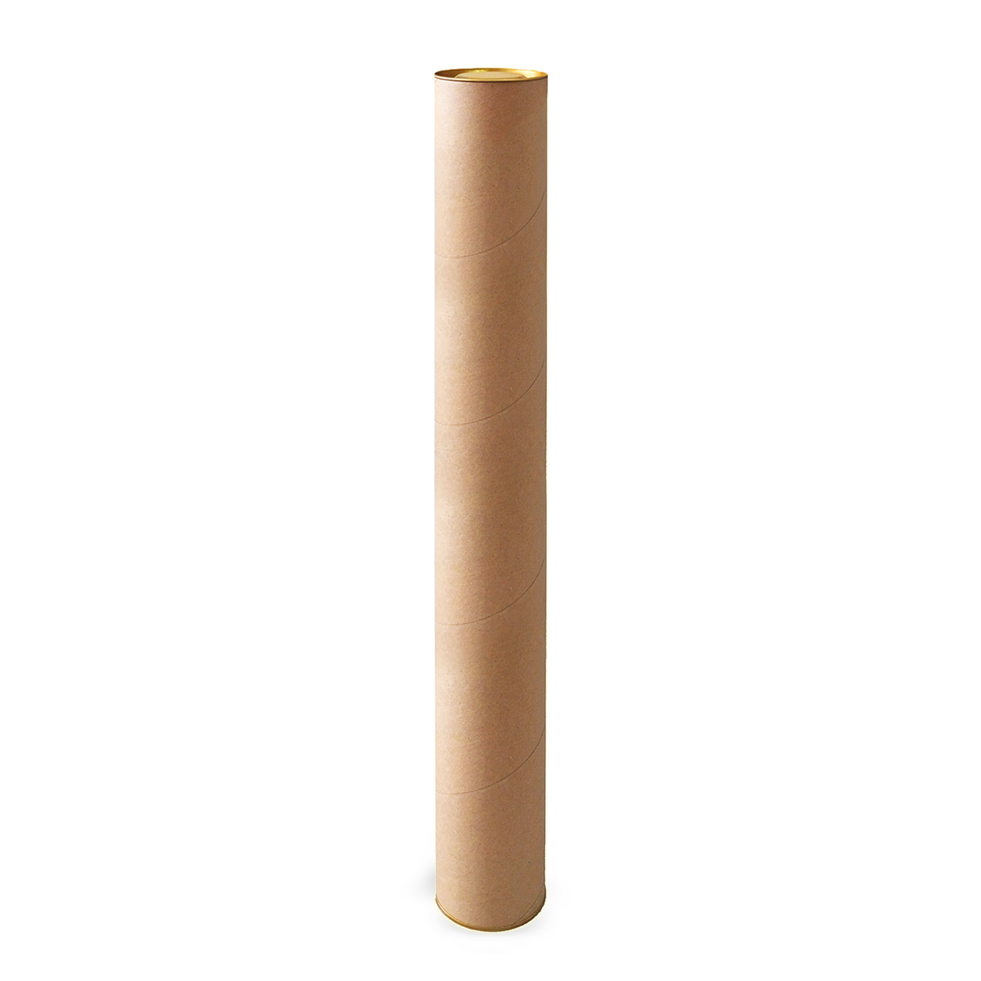 

Картонный тубус для чертежей арт. kraft73x640 "А1" размер 7.3 х 64 см, крафт