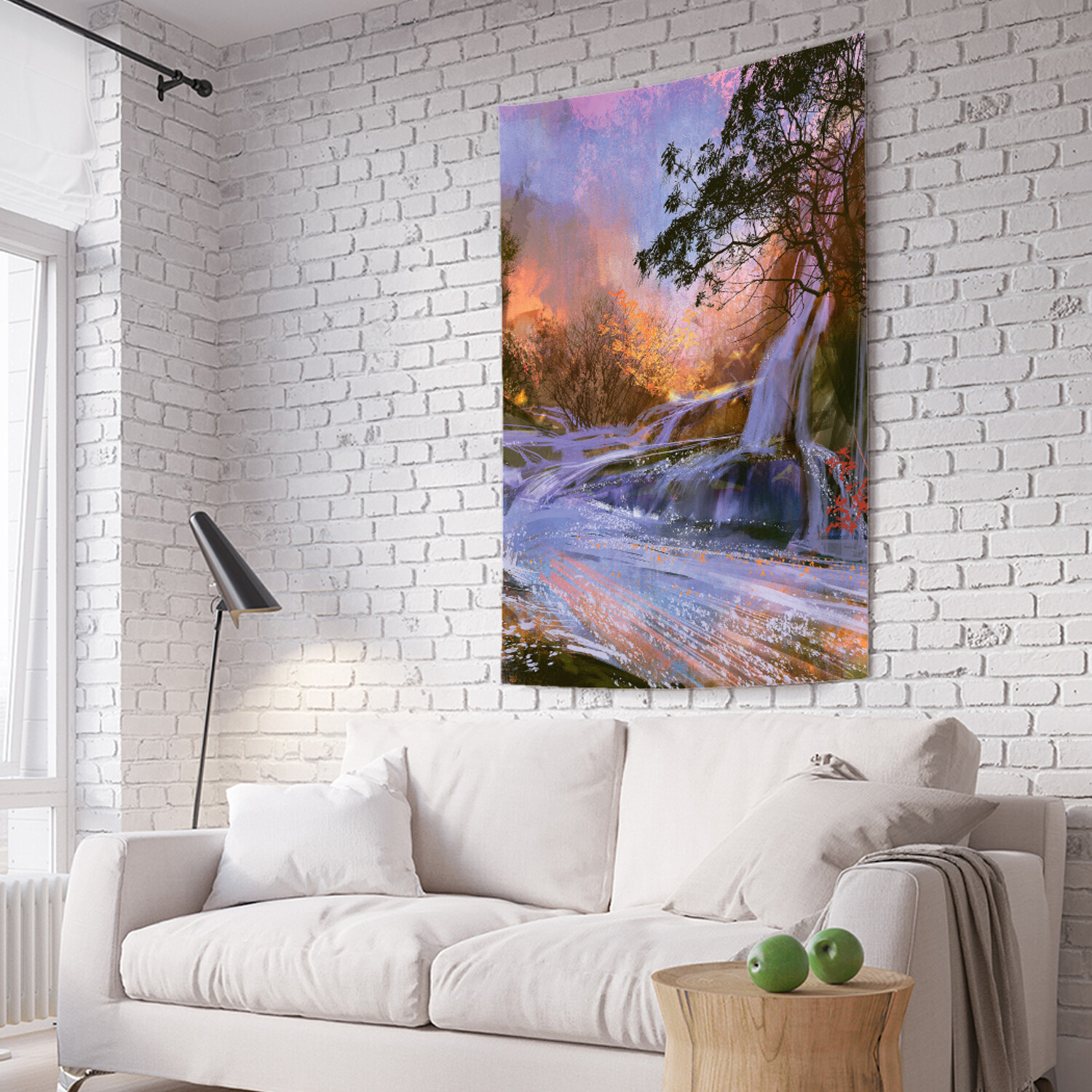 

Вертикальное фотопанно на стену JoyArty Водопадная опасность 150x200 см, Водопадная опасность