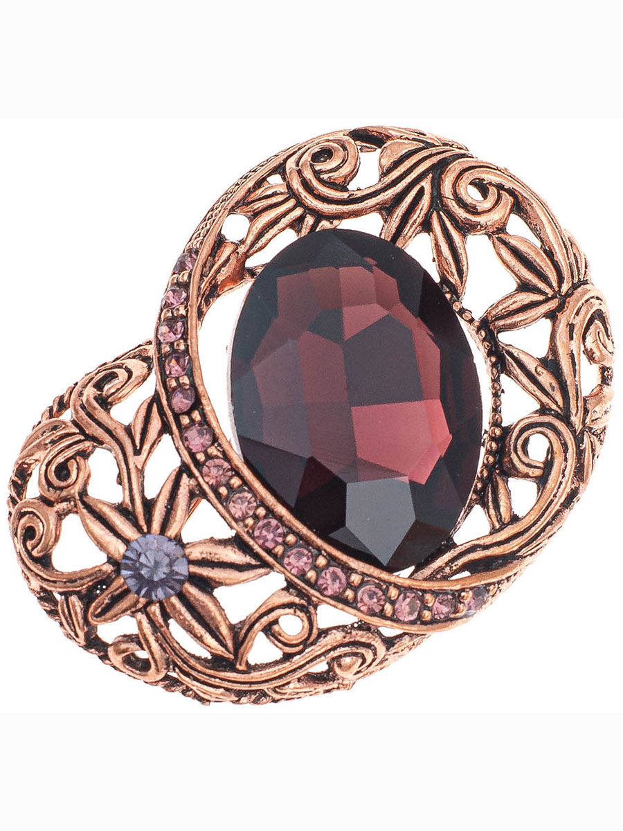 

Брошь из ювелирного сплава с кристаллом WowMan Jewelry RD180455402310BRBR, RD180455402310BRBR