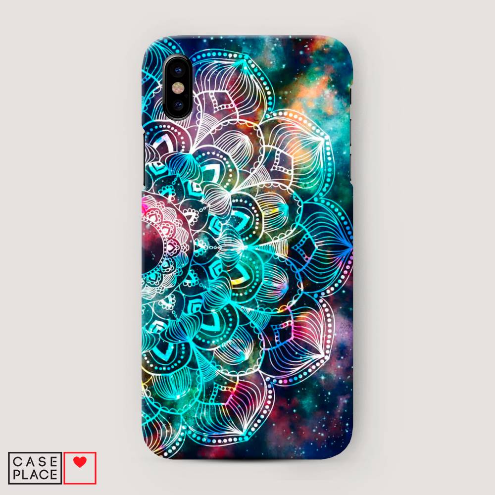 

Пластиковый чехол "Мандала космос" на Apple iPhone XS Max (10S Max), 11920-3