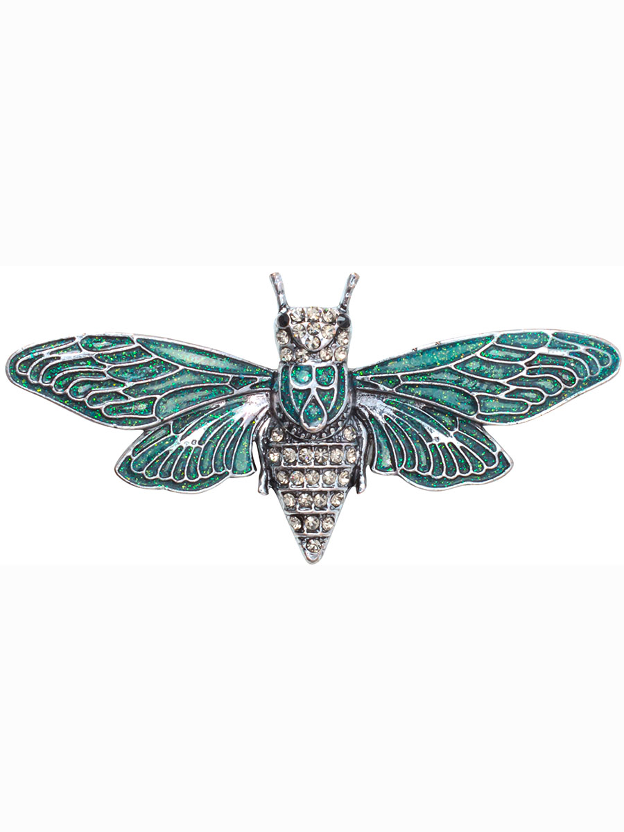 

Брошь из ювелирного сплава с кристаллом WowMan Jewelry RD210456112401, RD210456112401