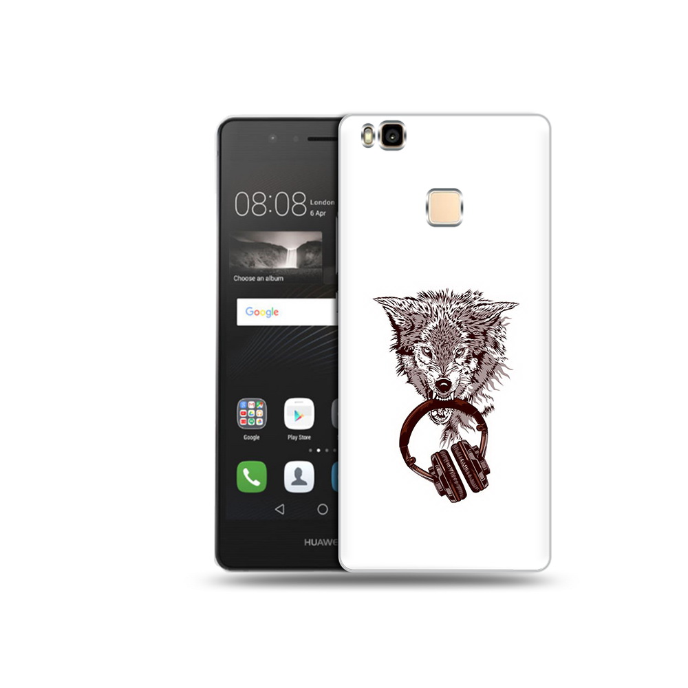 

Чехол MyPads Tocco для Huawei P9 Lite дикий волк (PT74547.57.325), Прозрачный, Tocco