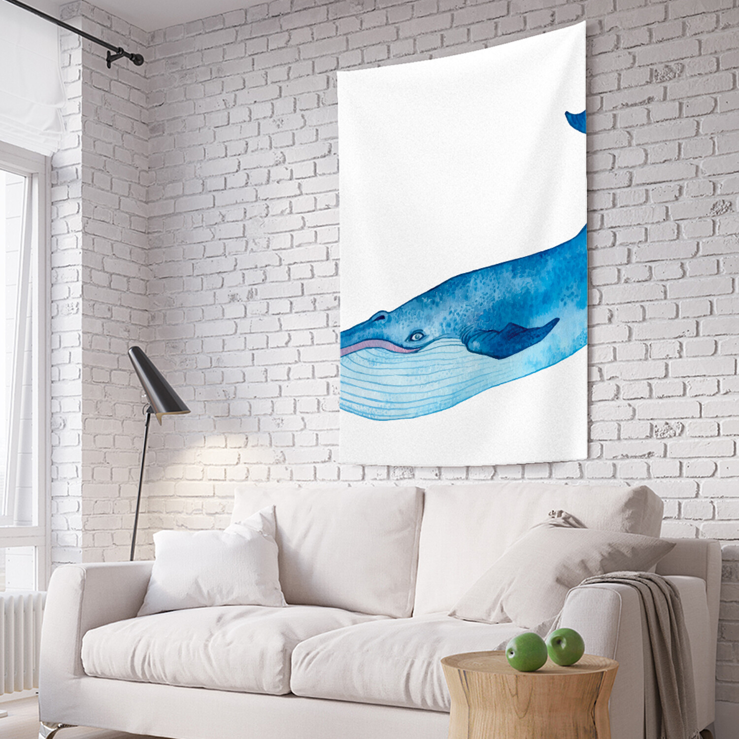 

Вертикальное фотопанно на стену JoyArty Мудрый кит 150x200 см, Мудрый кит