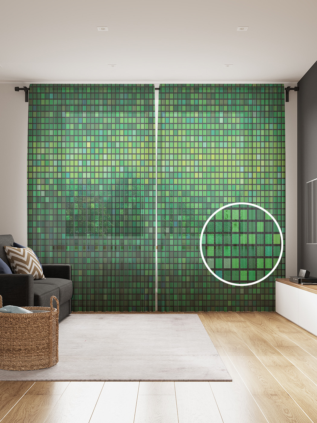 

Фототюль JoyArty "Желтое сияние", 145x265см (2 полотна со шторной лентой + 50 крючков), Желтое сияние