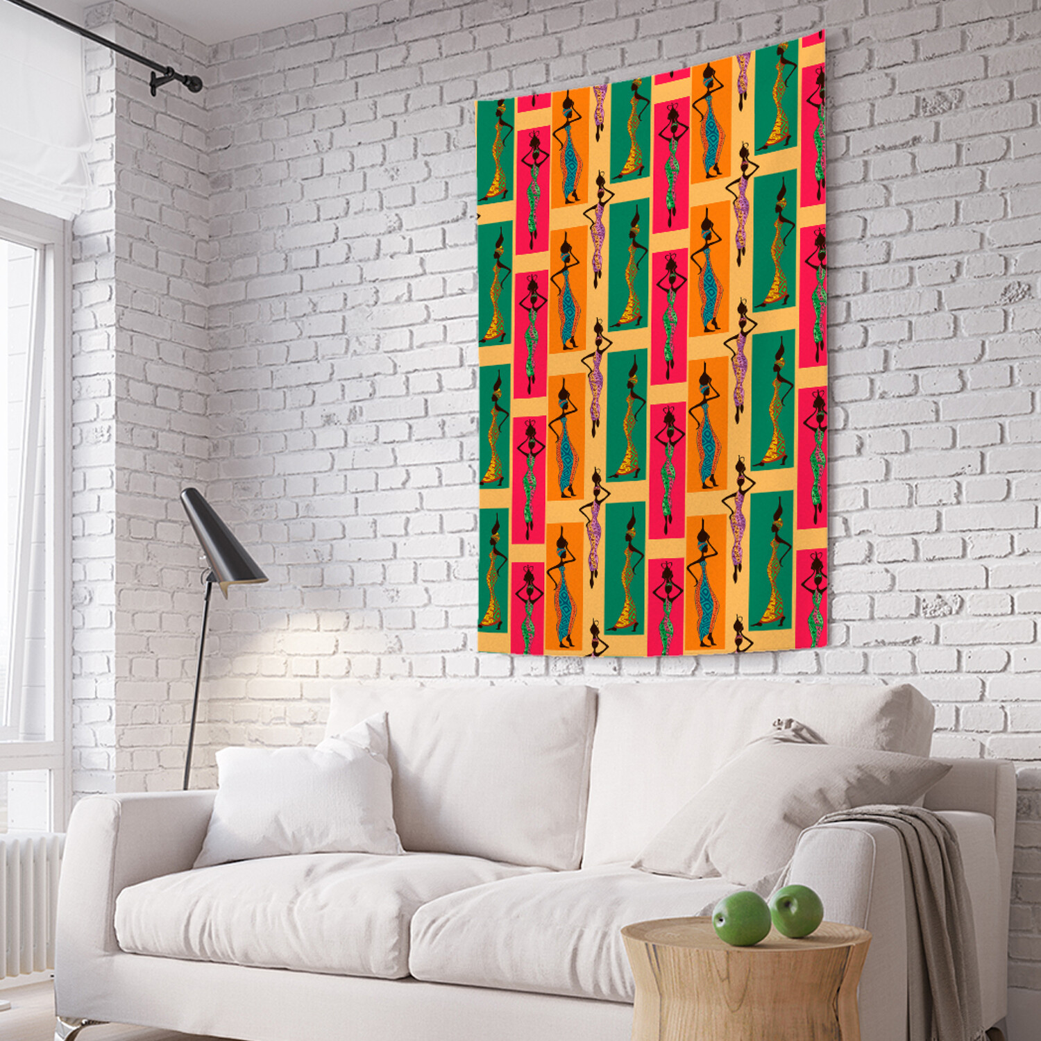 

Вертикальное фотопанно на стену JoyArty Девушки Африки 150x200 см, Девушки Африки