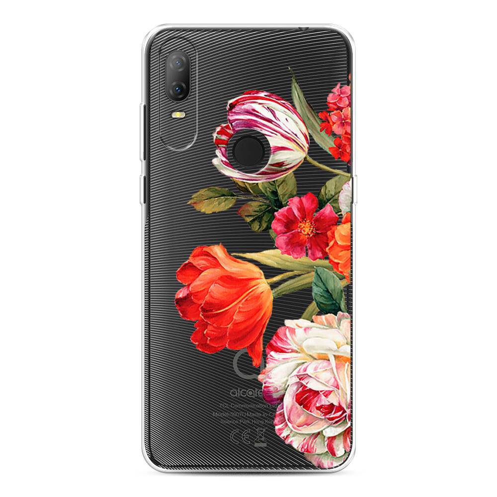 

Чехол Awog на Alcatel 1V (2020) 5007U / Алкатель 1V (2020) 5007U "Весенний букет", 170950-8