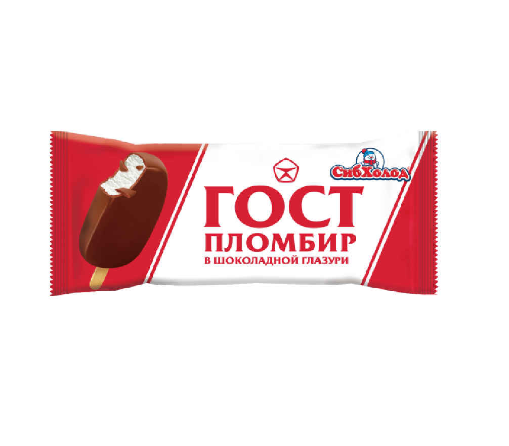 

Мороженое сливочное СибХолод ГОСТ ванильное в шоколадной глазури 15% 70 г
