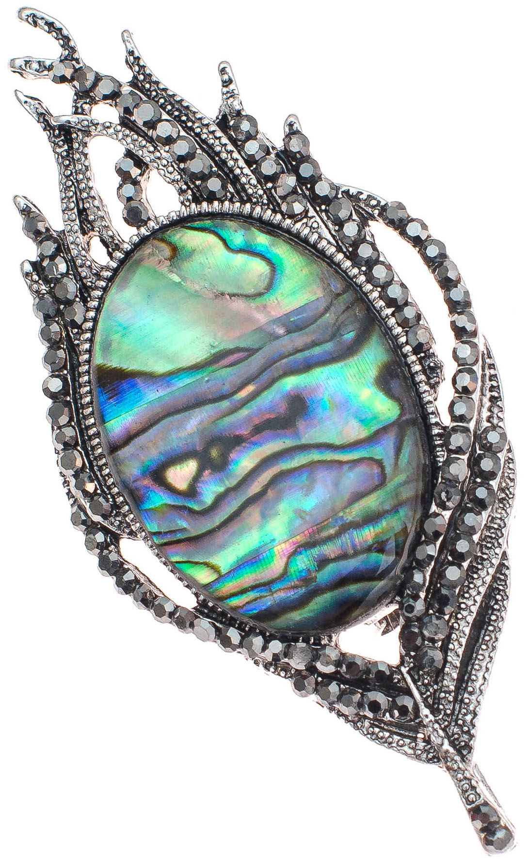 

Брошь из ювелирного сплава с кристаллом WowMan Jewelry WM10010SC, WM10010SC