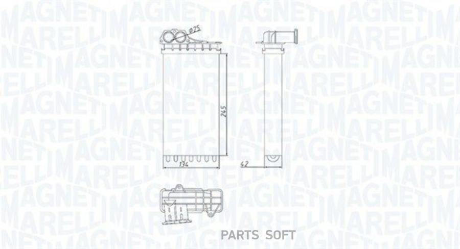 

Отопитель MAGNETI MARELLI арт. 350218436000