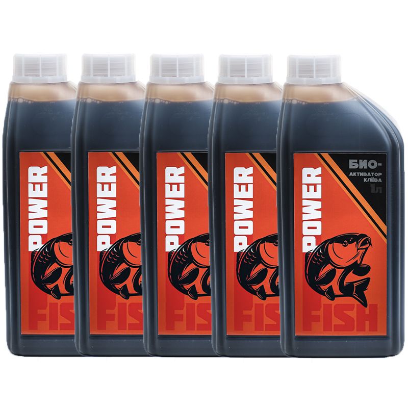 

Активатор клёва GBS BaITS био Power Fish 5000 мл, Разноцветный, био Power Fish