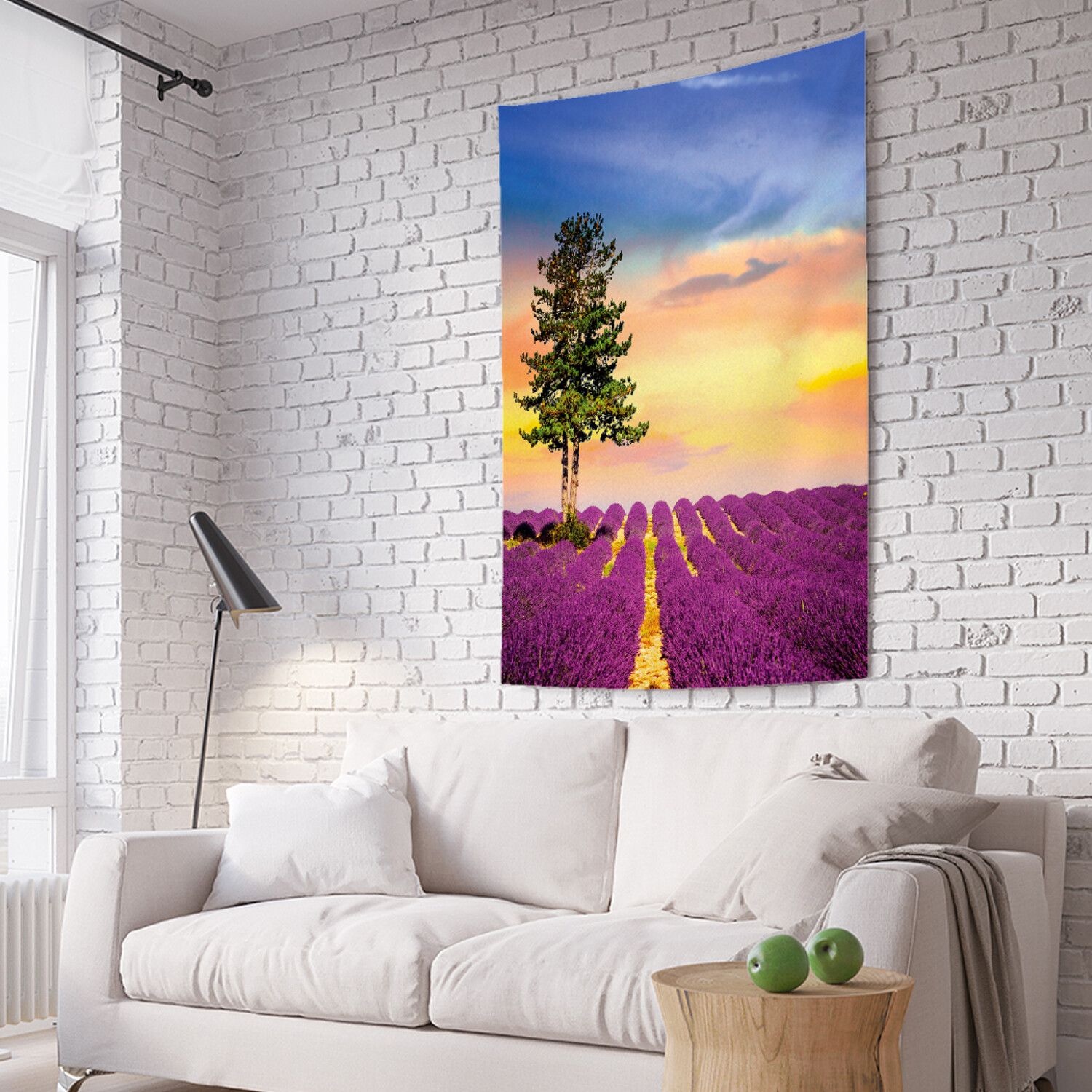 

Вертикальное фотопанно на стену JoyArty Кустарные поля 150x200 см, Кустарные поля