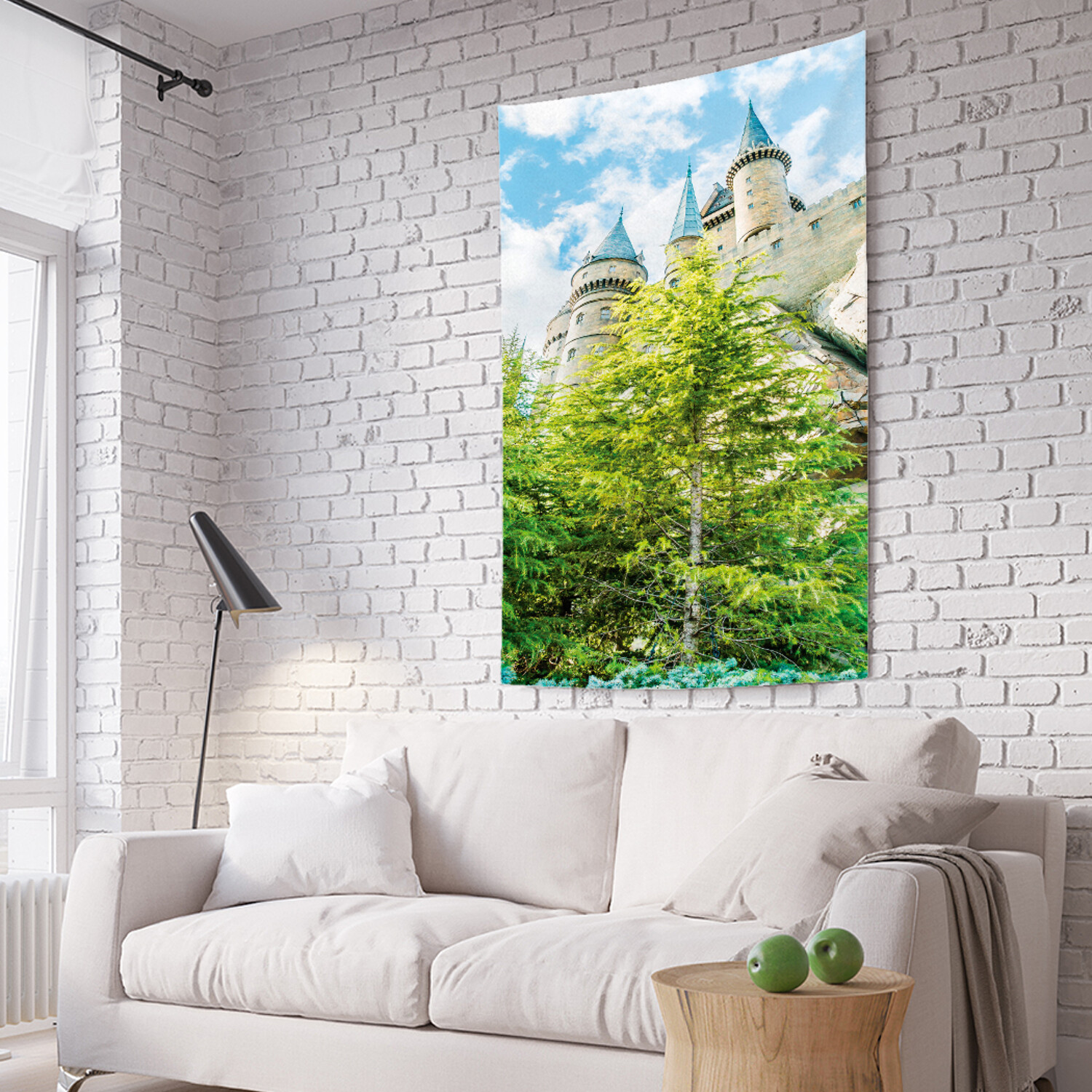 

Вертикальное фотопанно на стену JoyArty Под стенами замка 150x200 см, Под стенами замка
