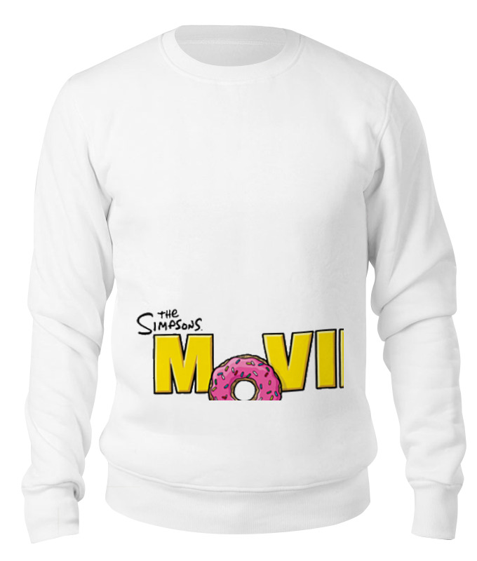 

Свитшот унисекс Printio The simpsons белый XL, The simpsons