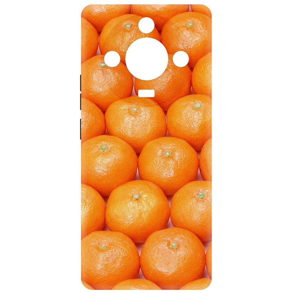 

Чехол-накладка Krutoff Soft Case Мандаринки для Realme 11 Pro+ черный