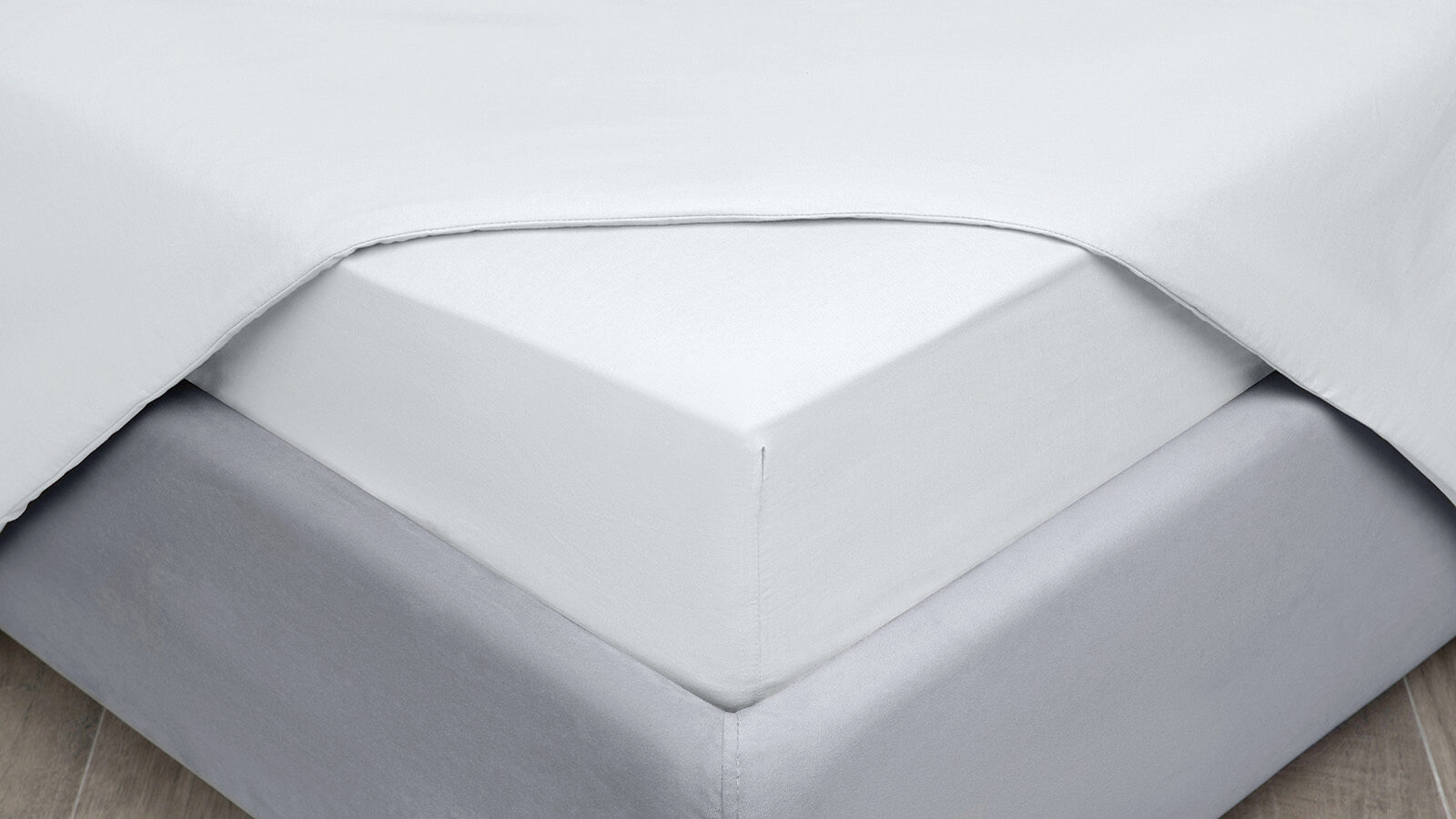 Простыня на резинке Comfort Cotton, цвет: Белый 180x200 см